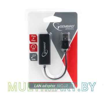 Сетевой адаптер Gembird NIC-U2 картинка 3